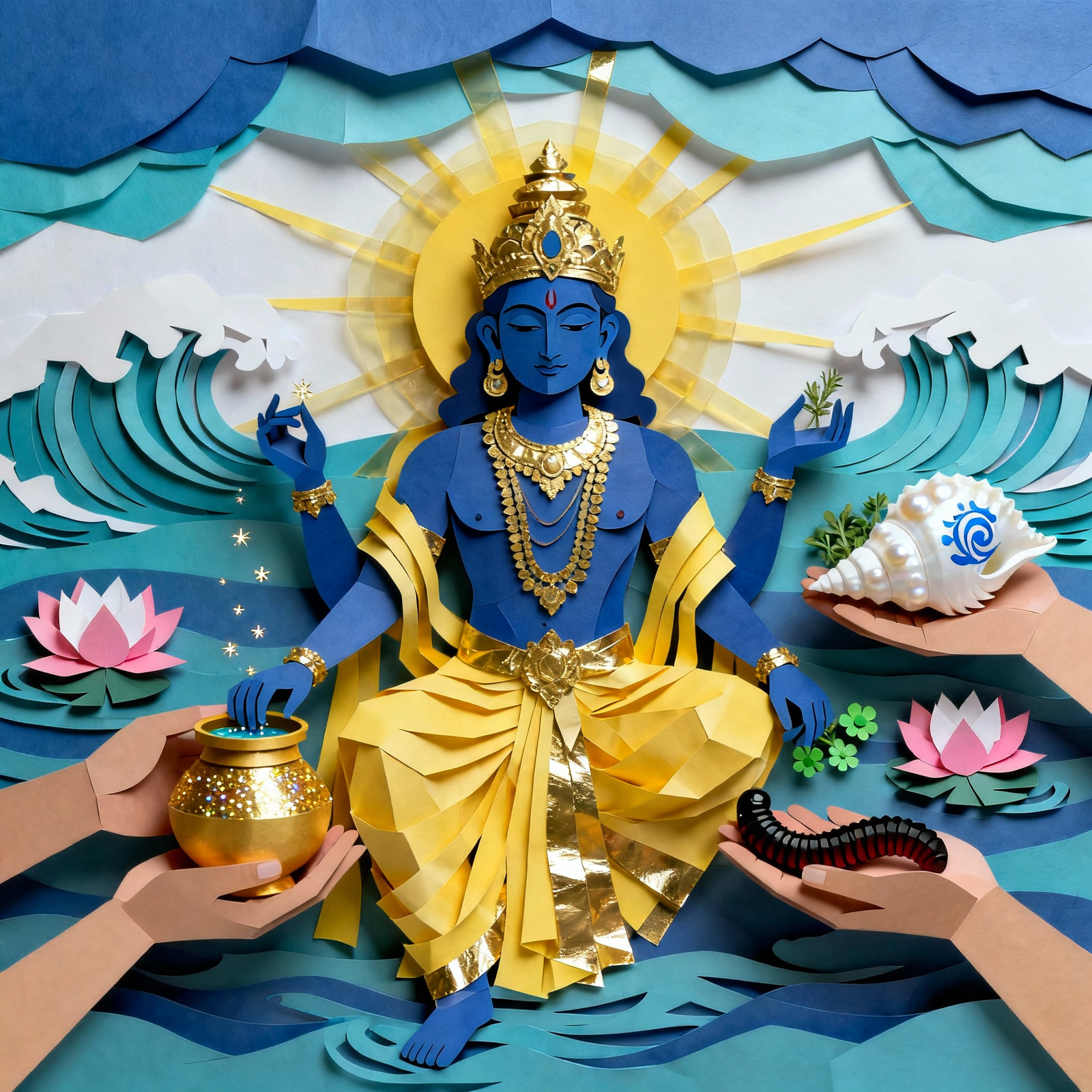 Lord Dhanvantari is the Hindu god